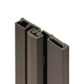 Select-Hinges Select Hinges: 85" Geared Full Surface Hinge - 1/16" Dr Inset - Narrow Frame - Dark Bronze SLH-57-85-BR-SD